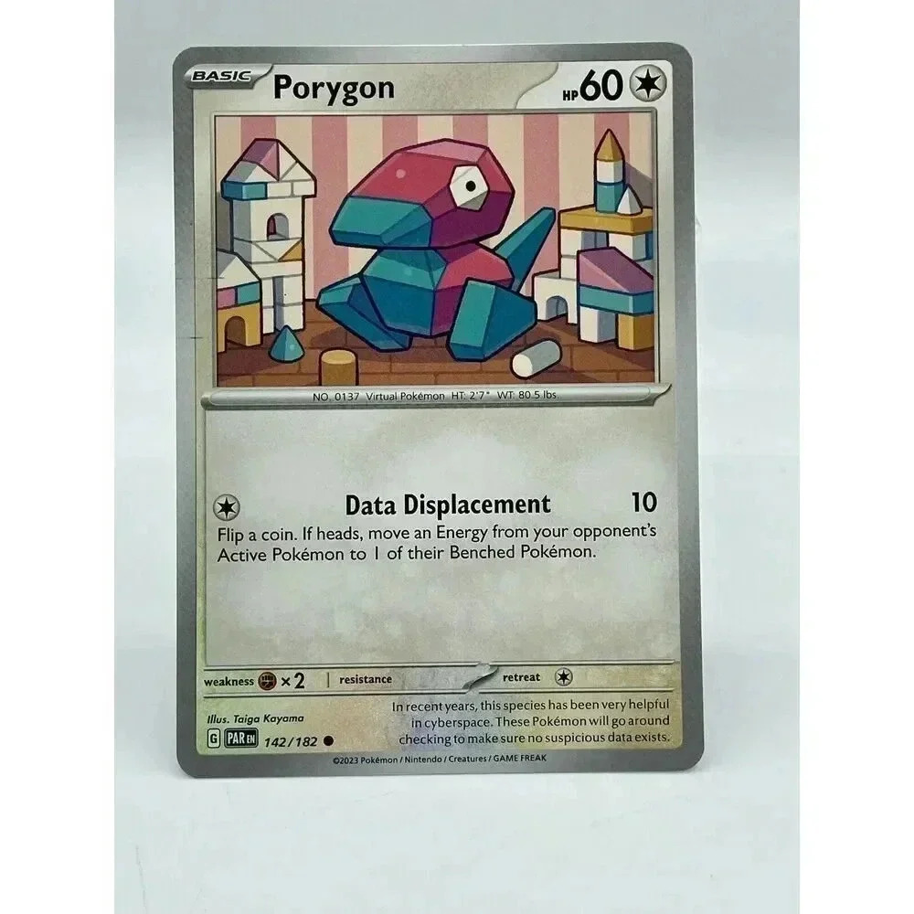 Porygon 142/182 Common Paradox Rift Pokemon TCG Non Holo Mint Unplayed‎
